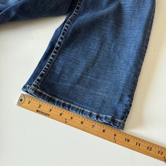 BKE Women's Boot Cut Jeans - Dark Blue - Picture 11 of 12